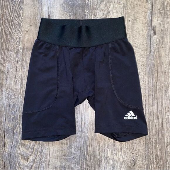 Adidas Boys Compression Shorts  - Picture 1 of 3